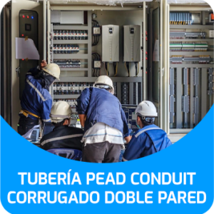 TUBERIA PEAD CONDUIT CORRUGADA DOBLE PARED